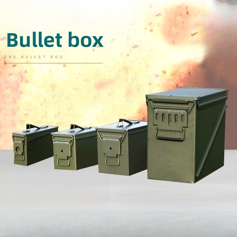 Workshop Tools Cabinet - Metal bullet box, iron sheet storage