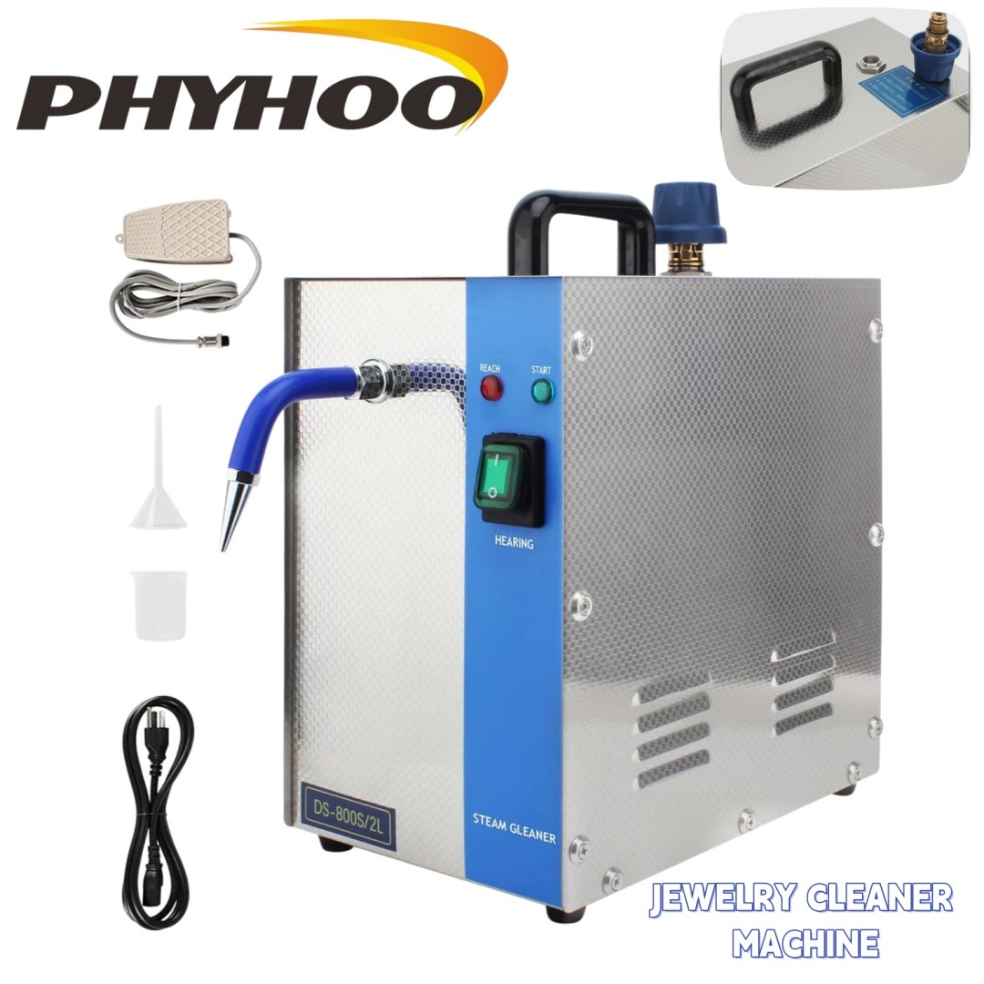 Workshop Tools Steam - PHYHOO 1300W Jewelry Steam Cleaner 2L