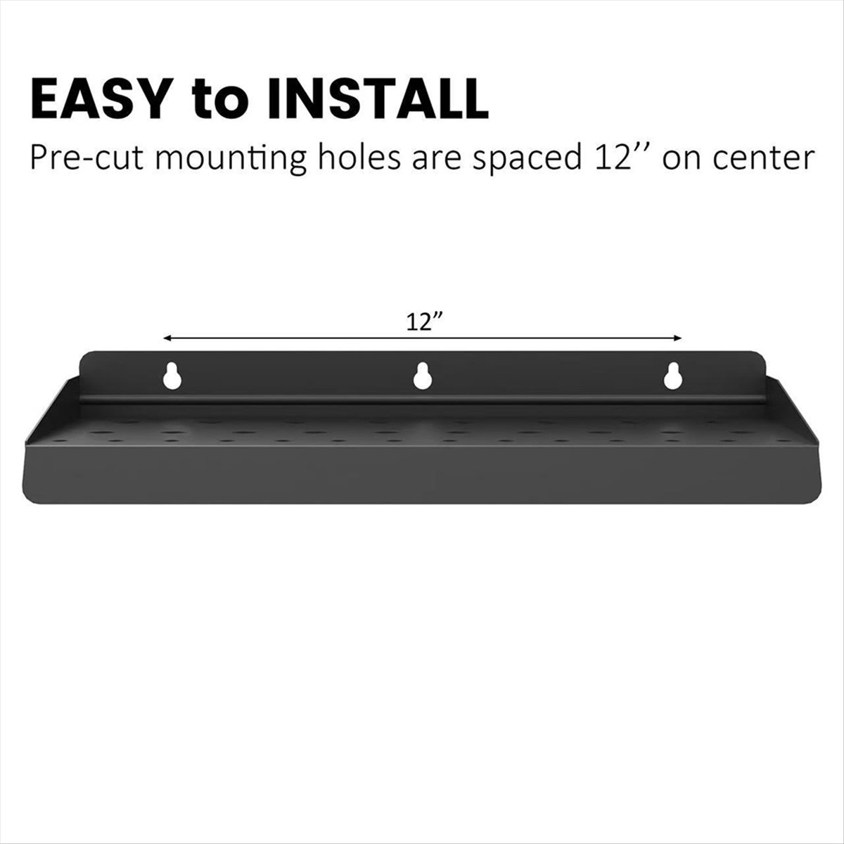 Workshop Tools Store - STOCK-Screwdriver Holder,Wall-Mounted Storage Rack for Workshop/Shed/Garage/Home