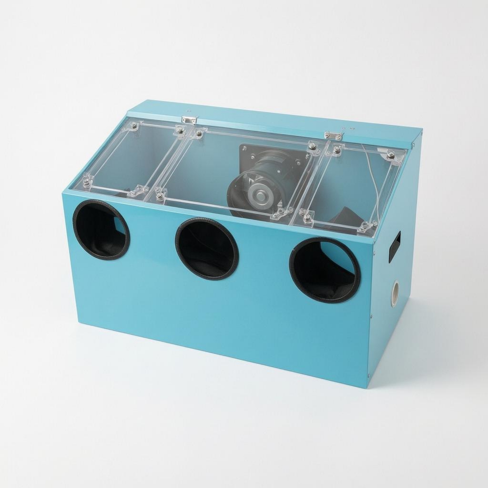 Workshop Tools Cabinet - Fully Enclosed Dust Box Transparent Acrylic