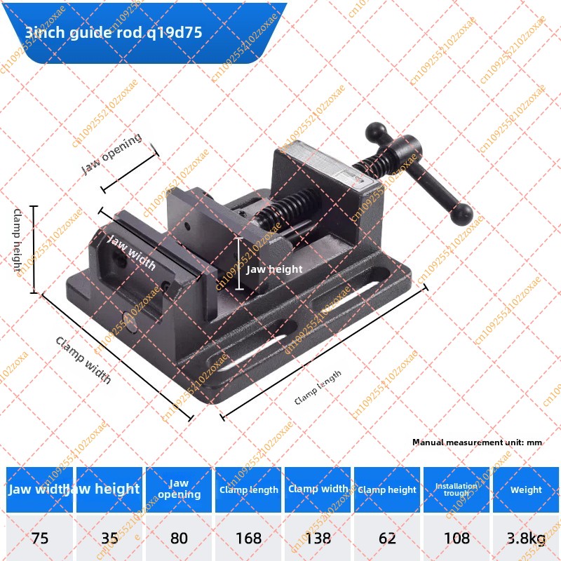 Heavy Duty Flat Vise 3 Inch Pr - Workshop Tools Bench review and price
