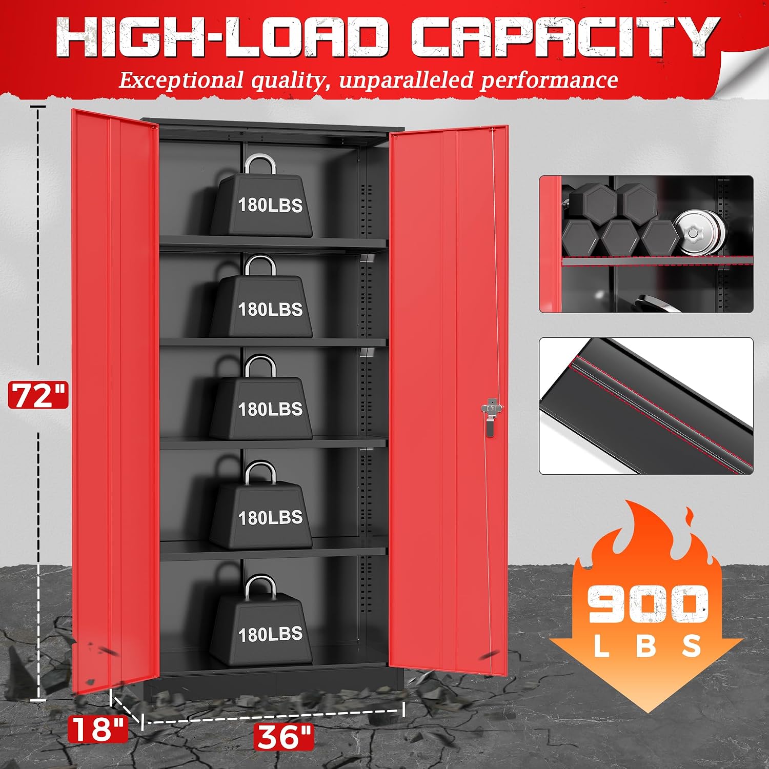 Heavy Duty Metal Garage Storag - Workshop Tools Cabinet review and price