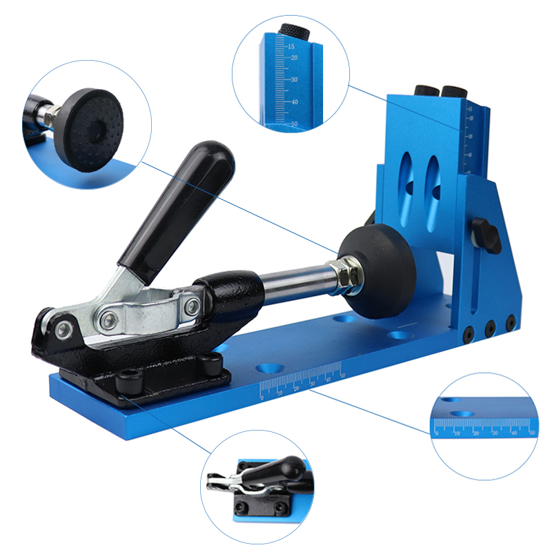 Woodworking Inclined Hole Dowe - Pocket Hole Jig review and price