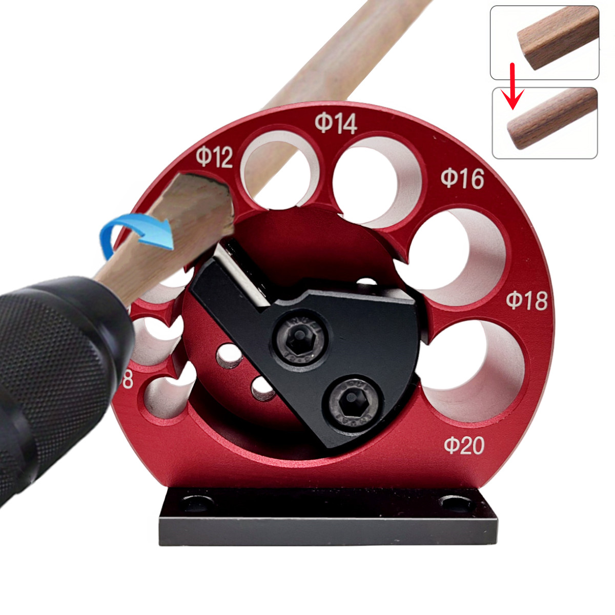 8-Holes Adjustable Dowel Maker - Pocket Hole Jig review and price