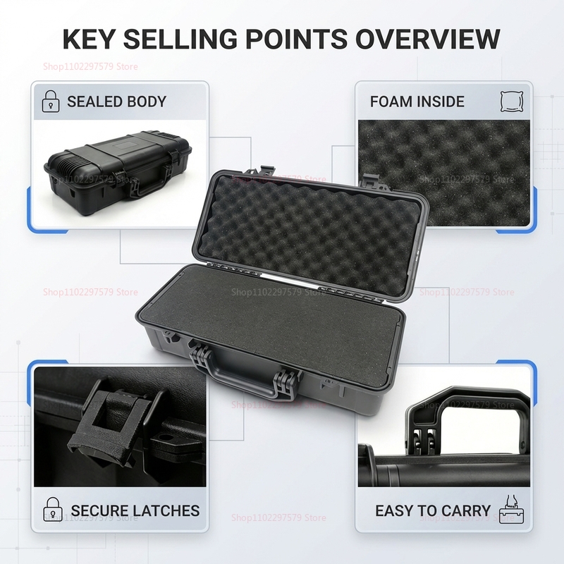 Portable Waterproof Tool Box,  - Workshop Tools Store review and price