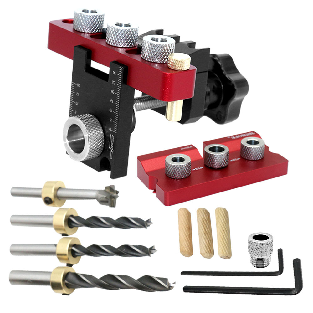 3 In 1 Universal Dowel & Pocke - Pocket Hole Jig review and price