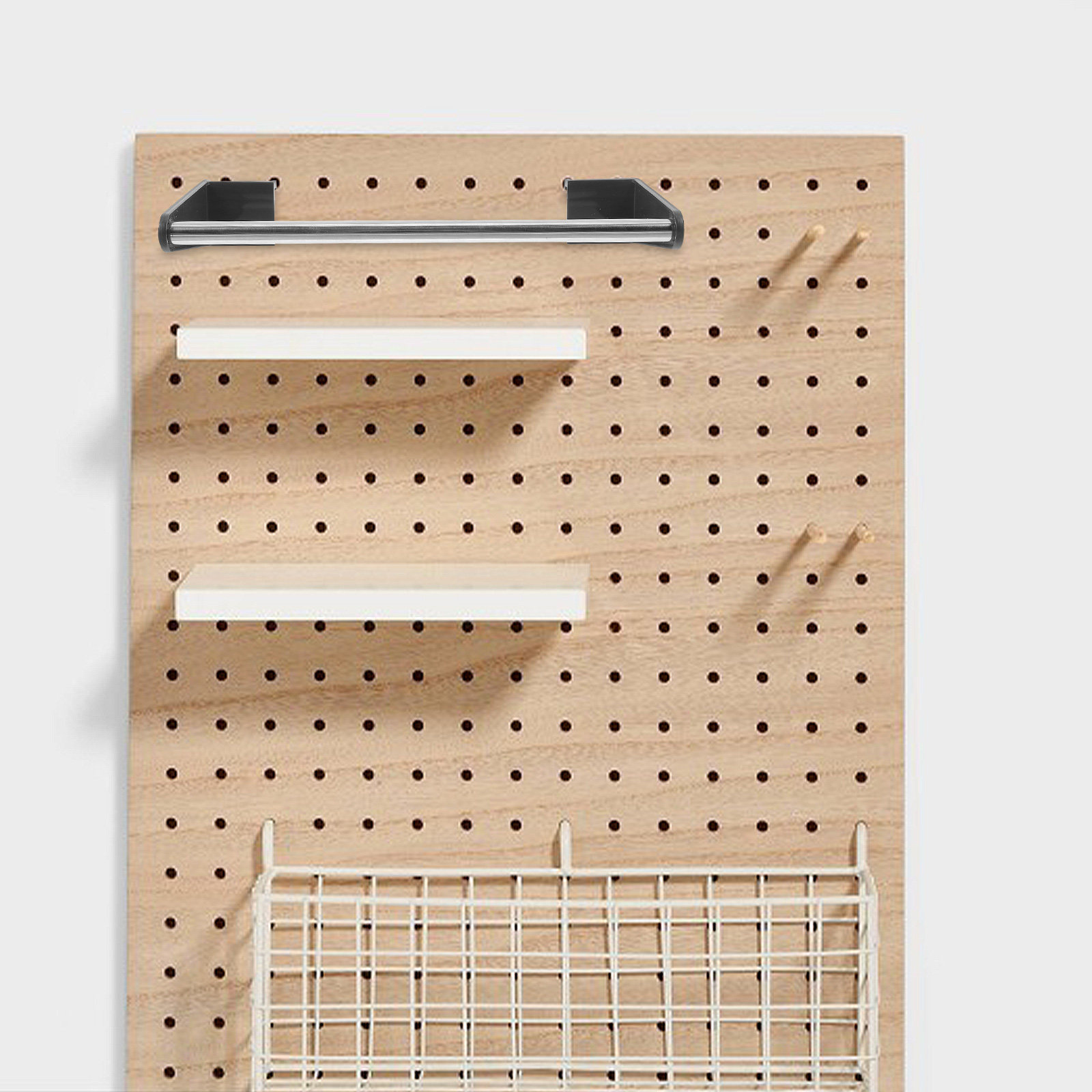 Wall Mounted Pegboard Organize - Workshop Tools Wallpaper review and price