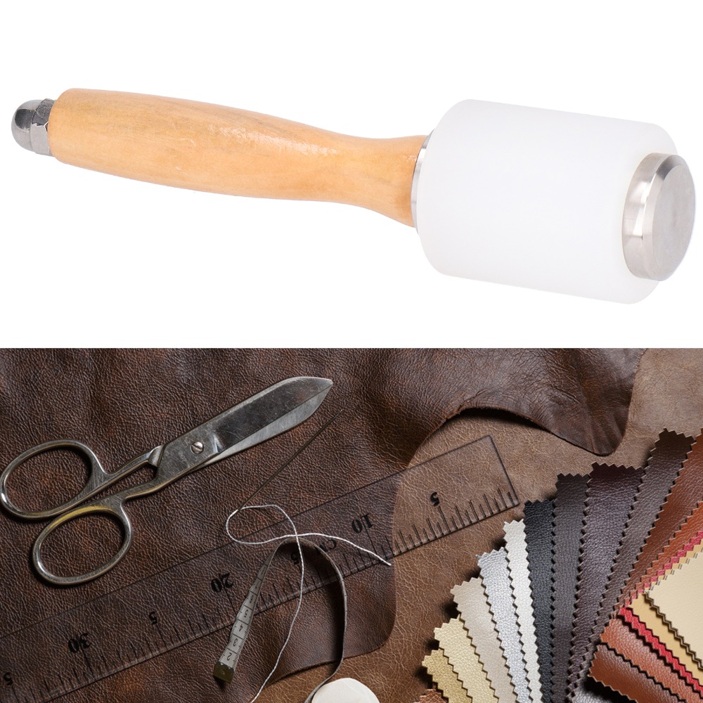 Multiple Materials Leather Car - Mallet Wood Carving review and price