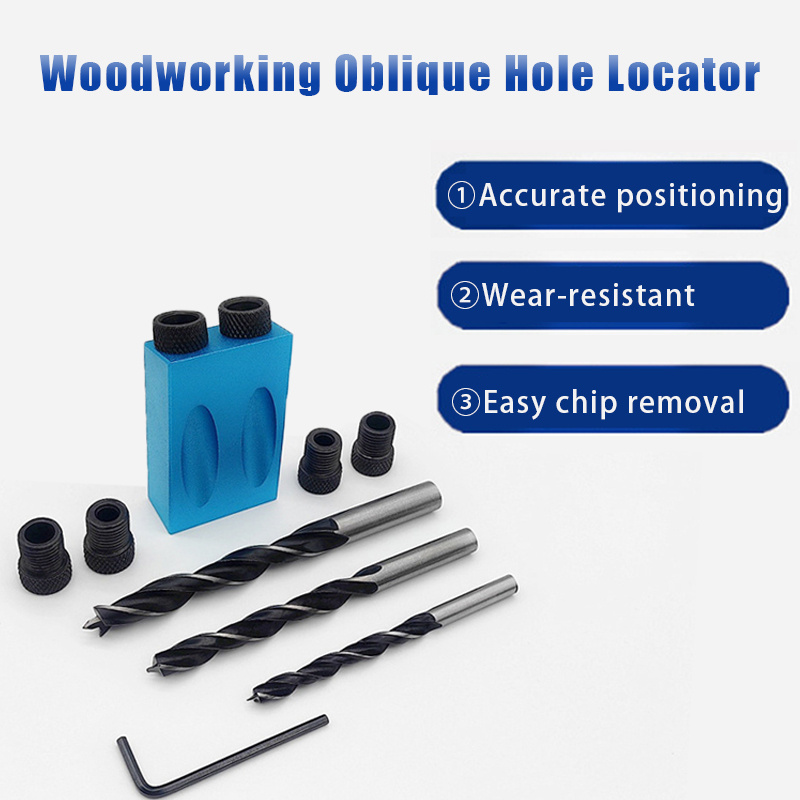 7/14pcs 15 Degress Oblique Hol - Pocket Hole Jig review and price