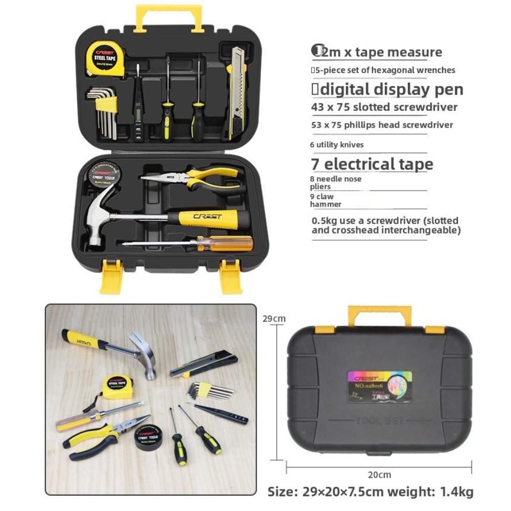 Crimp Pliers Tool Box Househol - Mechanical Tools In Workshop review and price