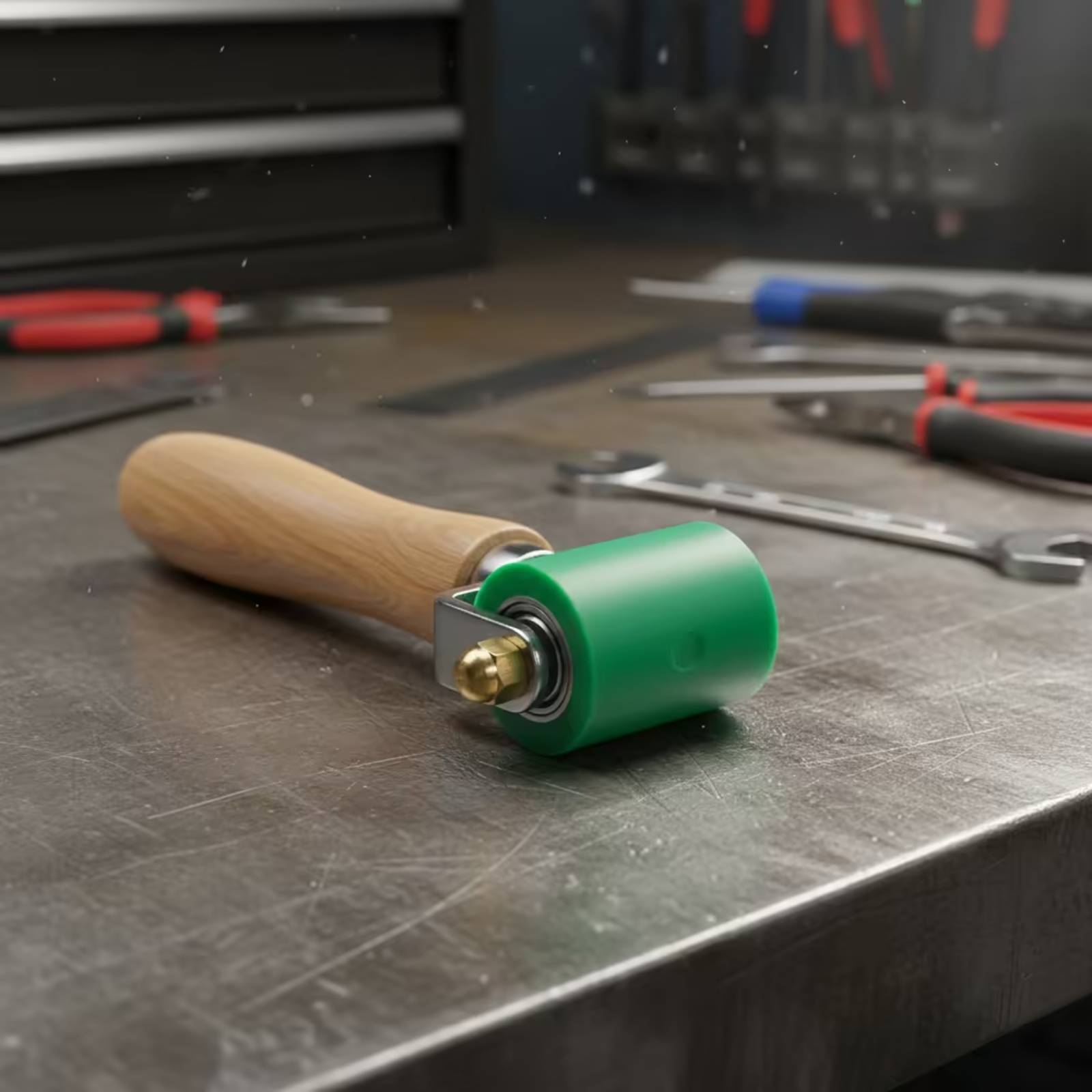 Seam Roller with Wooden Handle - Workshop Tools Wood review and price