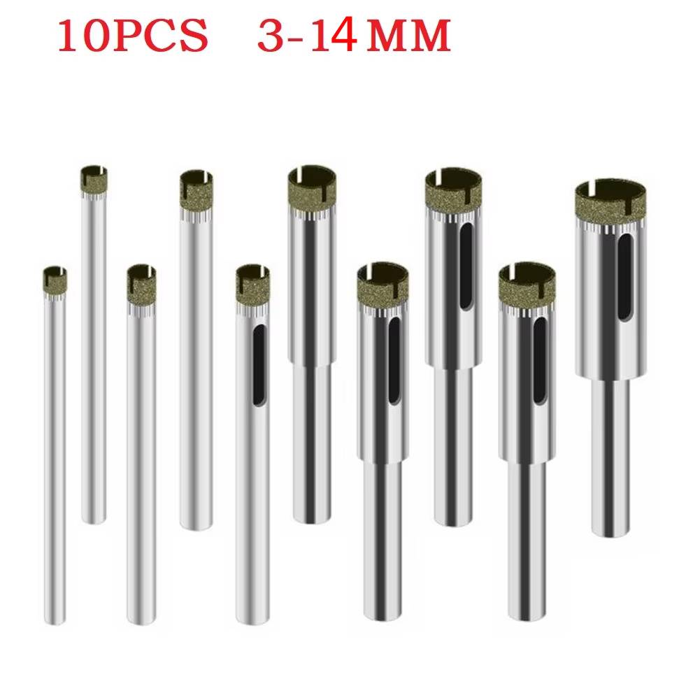 10PCS 3mm-14mm Diamond Coated  - Pocket Hole Jig review and price