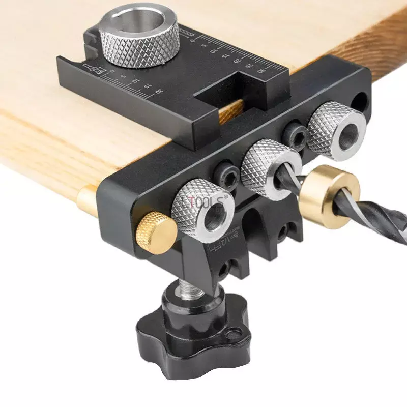 3 In1 Adjustable Doweling Jig  - Pocket Hole Jig review and price