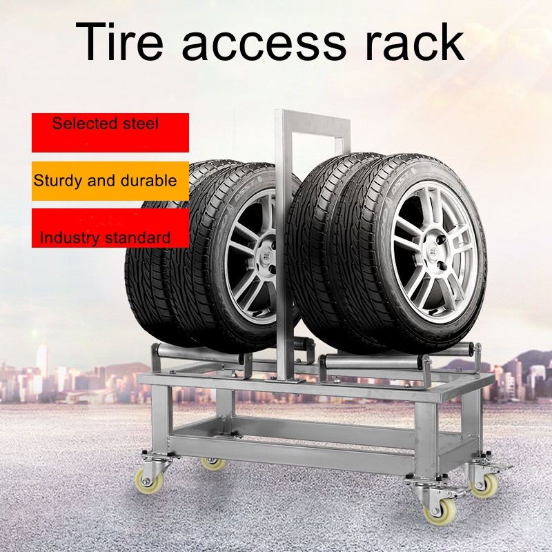Auto workshop mobile tire rack - Workshop Tools Store review and price